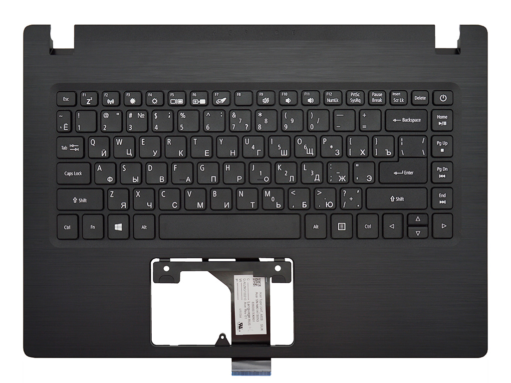 Топ-панель Acer Aspire 3 A314-32 чёрная