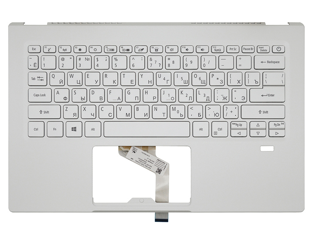 Топ-панель 6B.HLJN8.006 для Acer белая с подсветкой