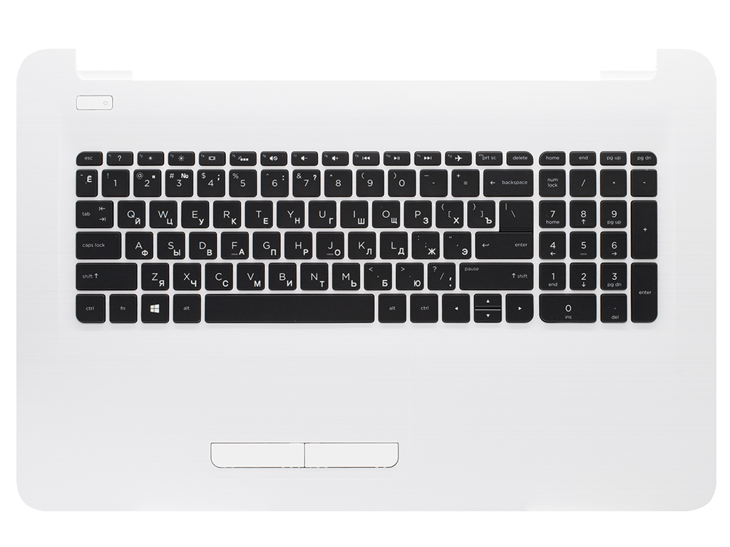 Топ-панель 856773-251 для HP белая с подсветкой