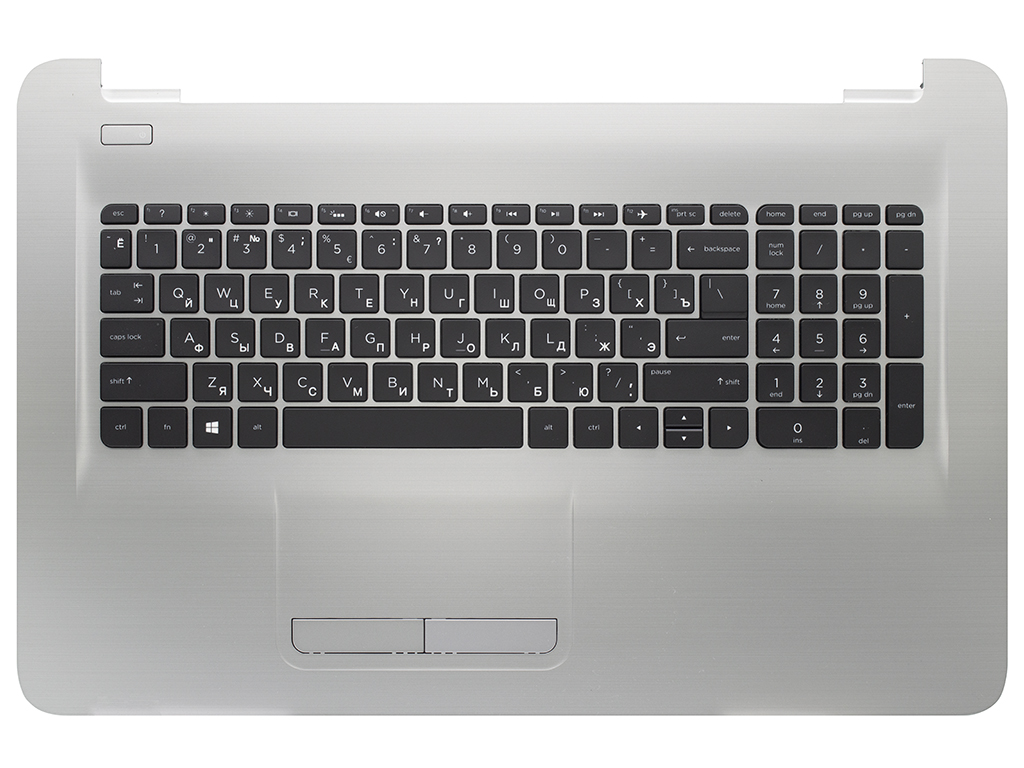 Топ-панель 856772-251 для HP серая с подсветкой