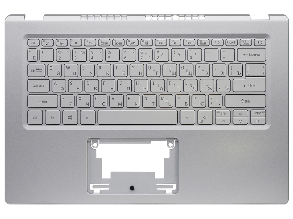 Топ-панель Acer Aspire 5 A514-54 серебряная с подсветкой