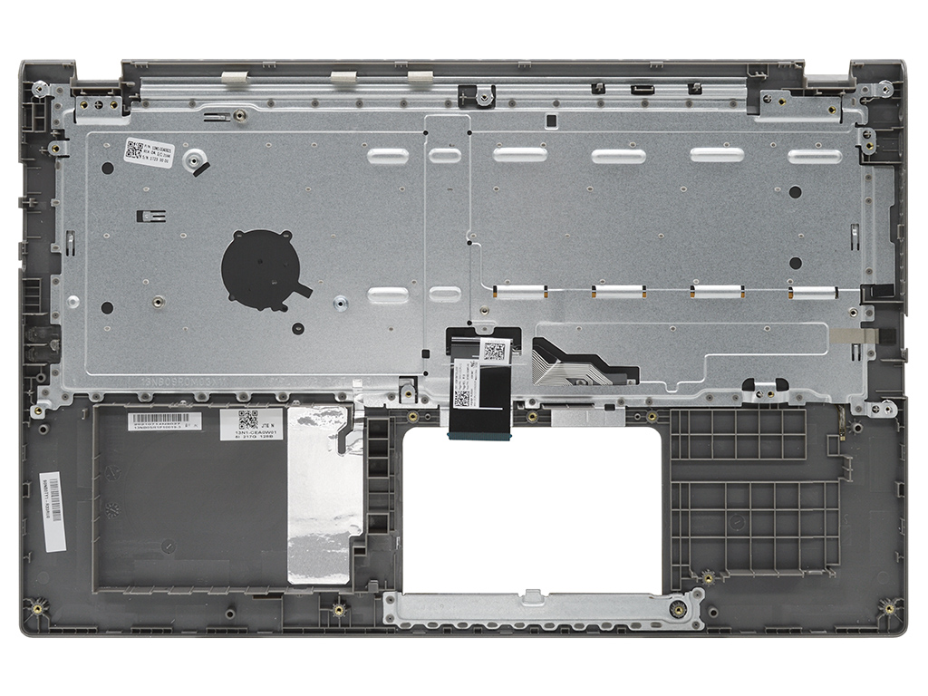 Топ-панель 90NB0TY1-R33RU0 для Asus серая с подсветкой клавиш (для моделей без SD-порта)