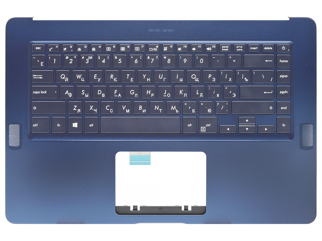 Топ-панель 90NB0ET1-R31RU0 для Asus синяя с подсветкой