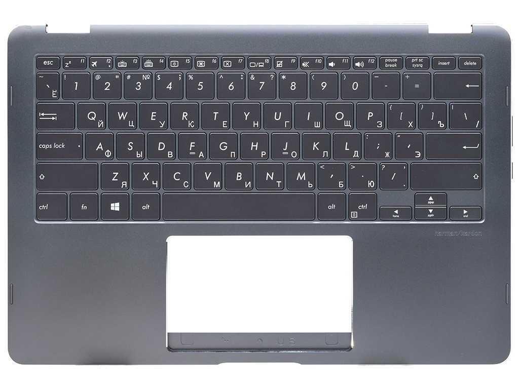 Топ-панель Asus ZenBook Flip S UX370UA темно-серая