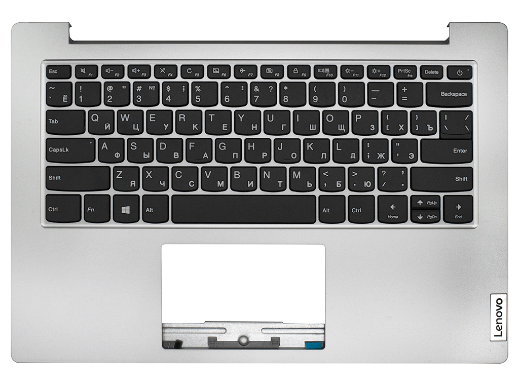 Топ-панель для Lenovo IdeaPad 1 14ADA05 серебряная