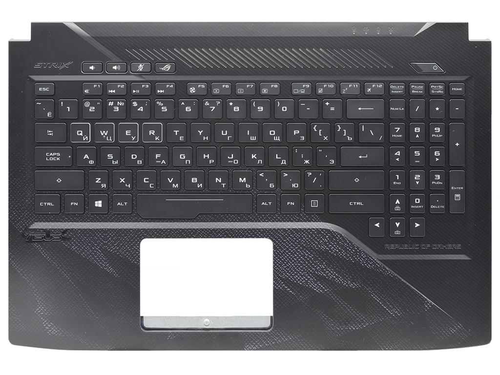 Топ-панель 90NB0GI4-R31RU0 для Asus черная