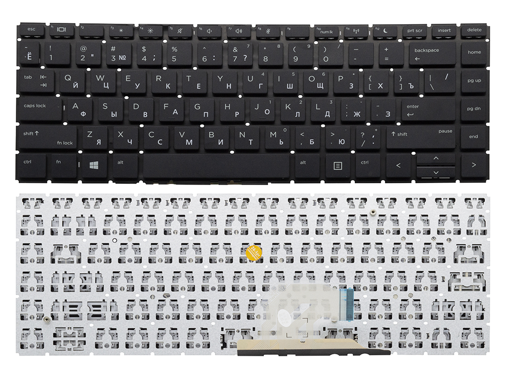 Клавиатура для ноутбука для HP Probook 440 G6 черная