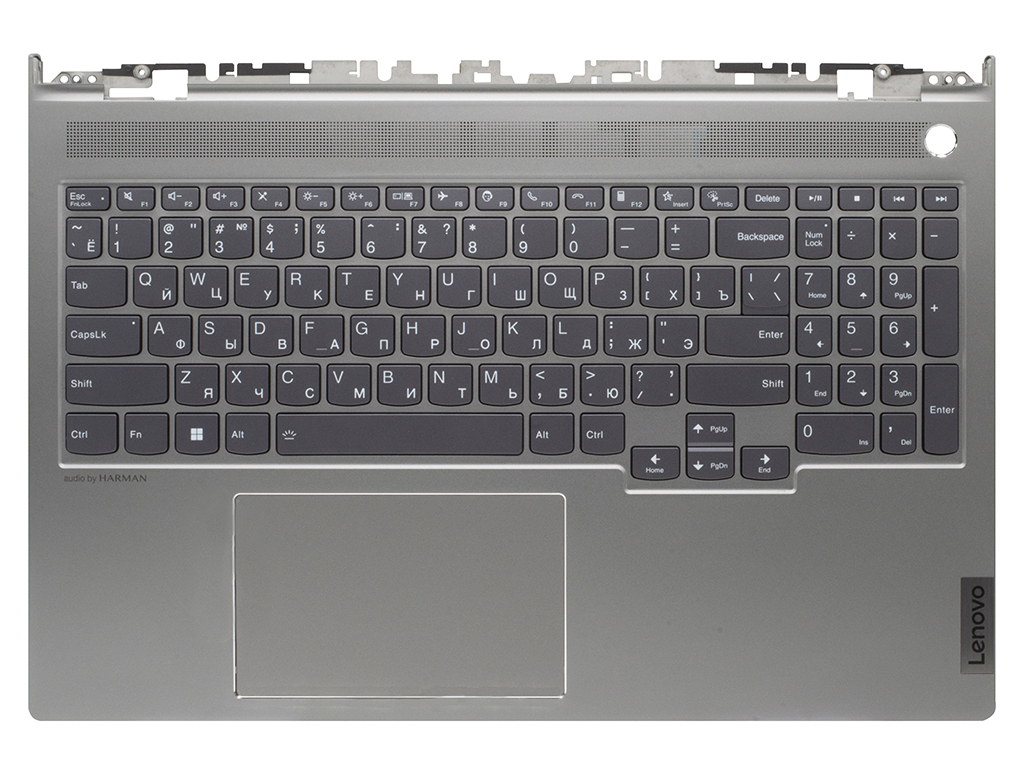 Топ-панель 5CB1D04551 для Lenovo серебряная