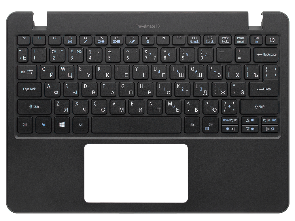 Топ-панель Acer TravelMate TMB117-M черная