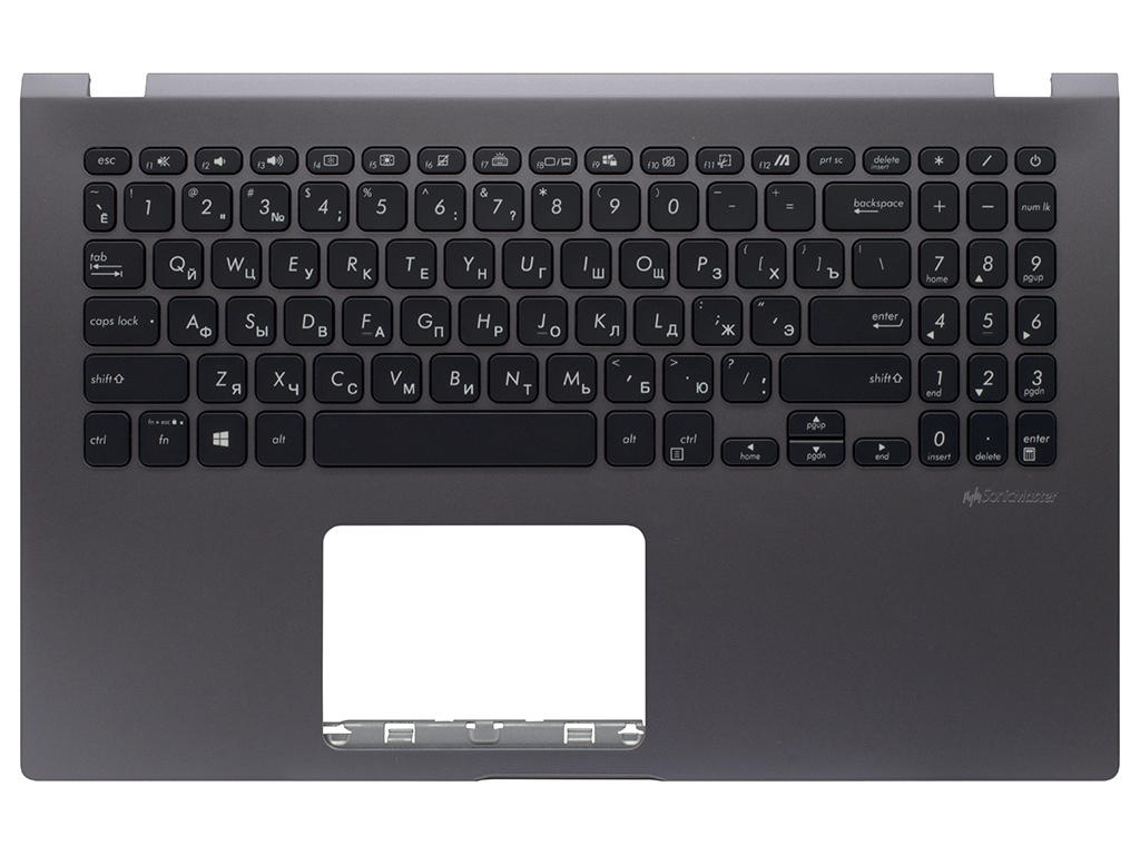 Топ-панель 90NB0NC2-R32RU0 для Asus серая с подсветкой