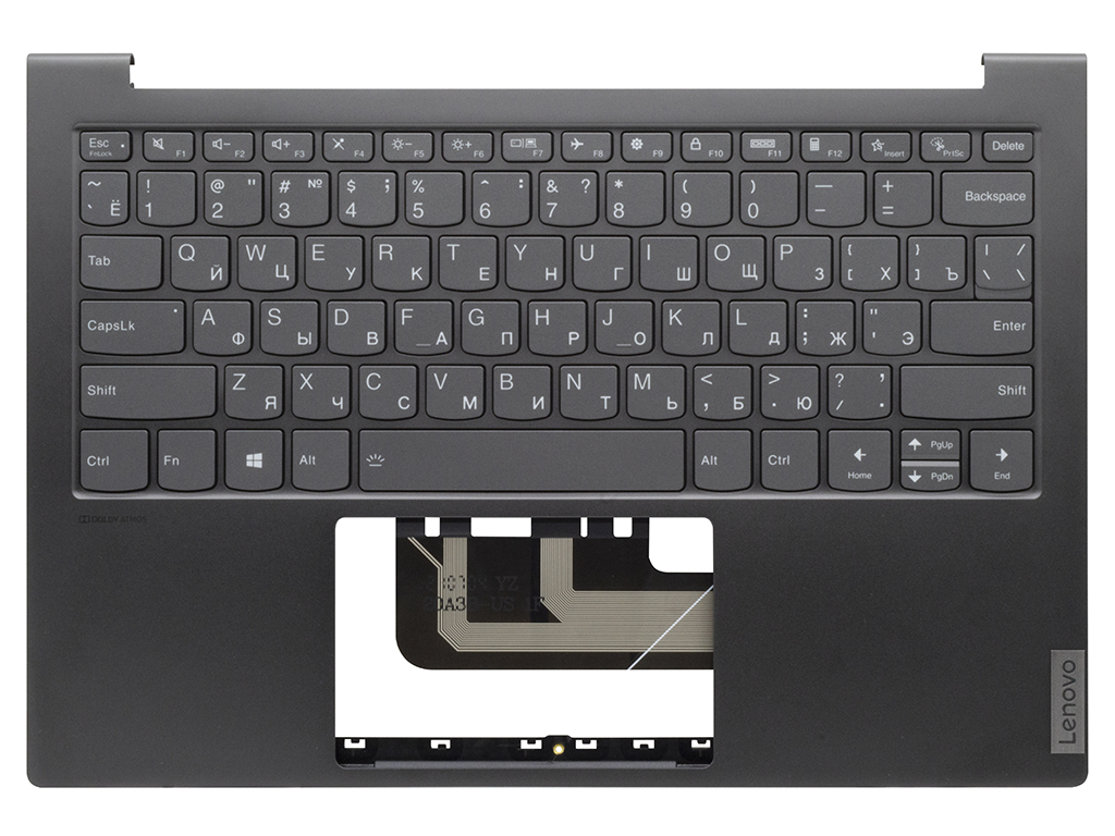 Топ-панель 5CB1B01267 для Lenovo темно-серая