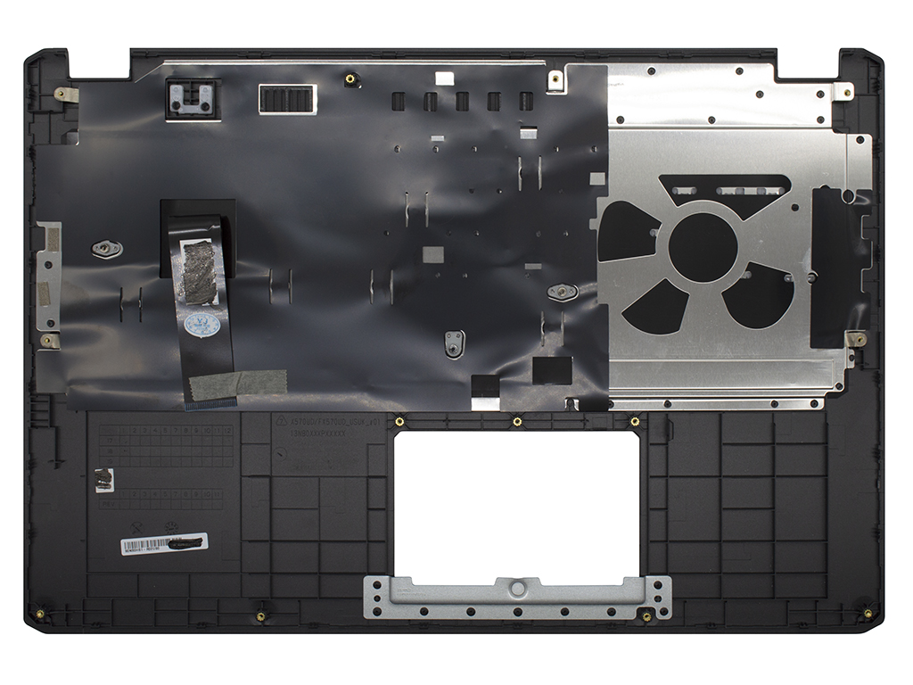 Топ-панель для Asus X570DD черная без подсветки