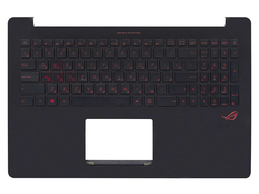 Топ-панель 90NB0873-R31RU0 для ASUS черная
