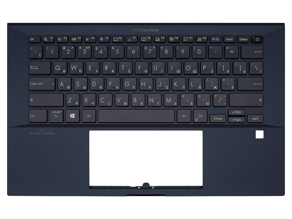 Топ-панель 90NB0MX3-R31RU0 для Asus темно-синяя с подсветкой
