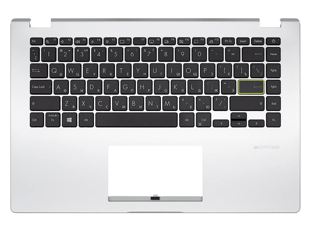 Топ-панель 90NB0Q12-R32RU0 для Asus серебро без подсветки