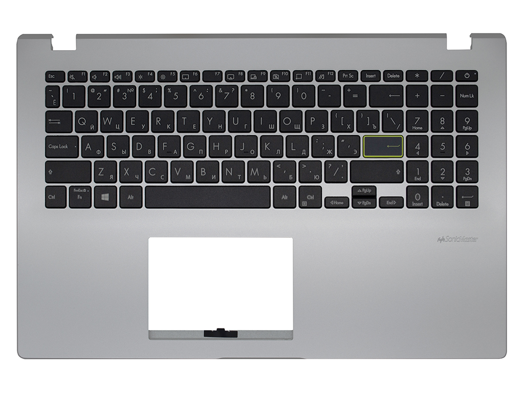 Топ-панель 90NB0Q63-R30RU0 для Asus серебро