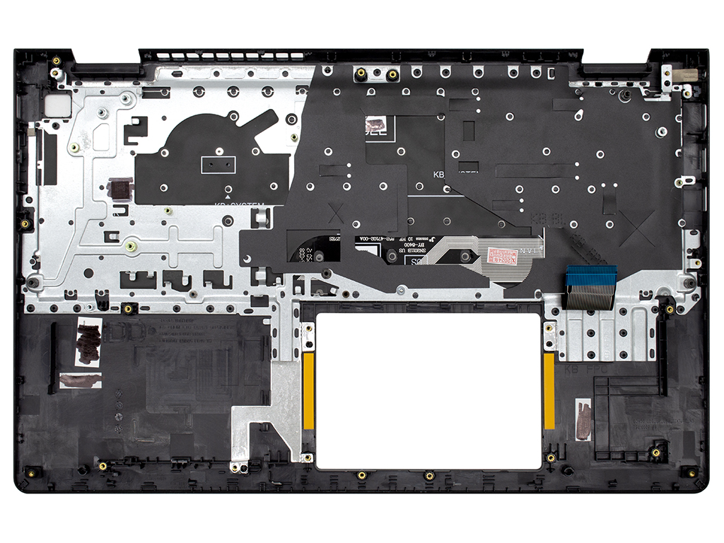 Топ-панель Dell Inspiron 15 3515 черная (для моделей без Type-C)