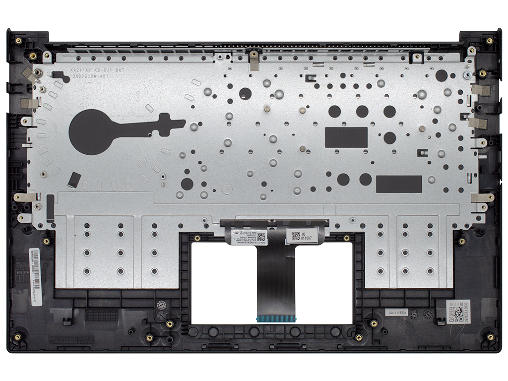 Топ-панель для Asus VivoBook 14 M413DA черная без подсветки