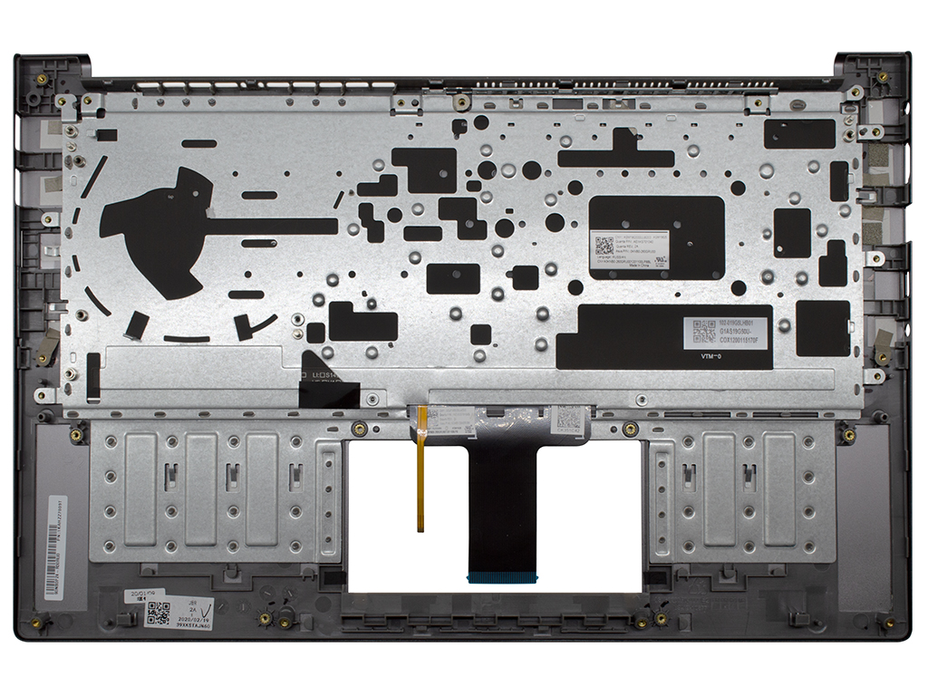 Топ-панель для Asus VivoBook 14 X421IA серая с подсветкой