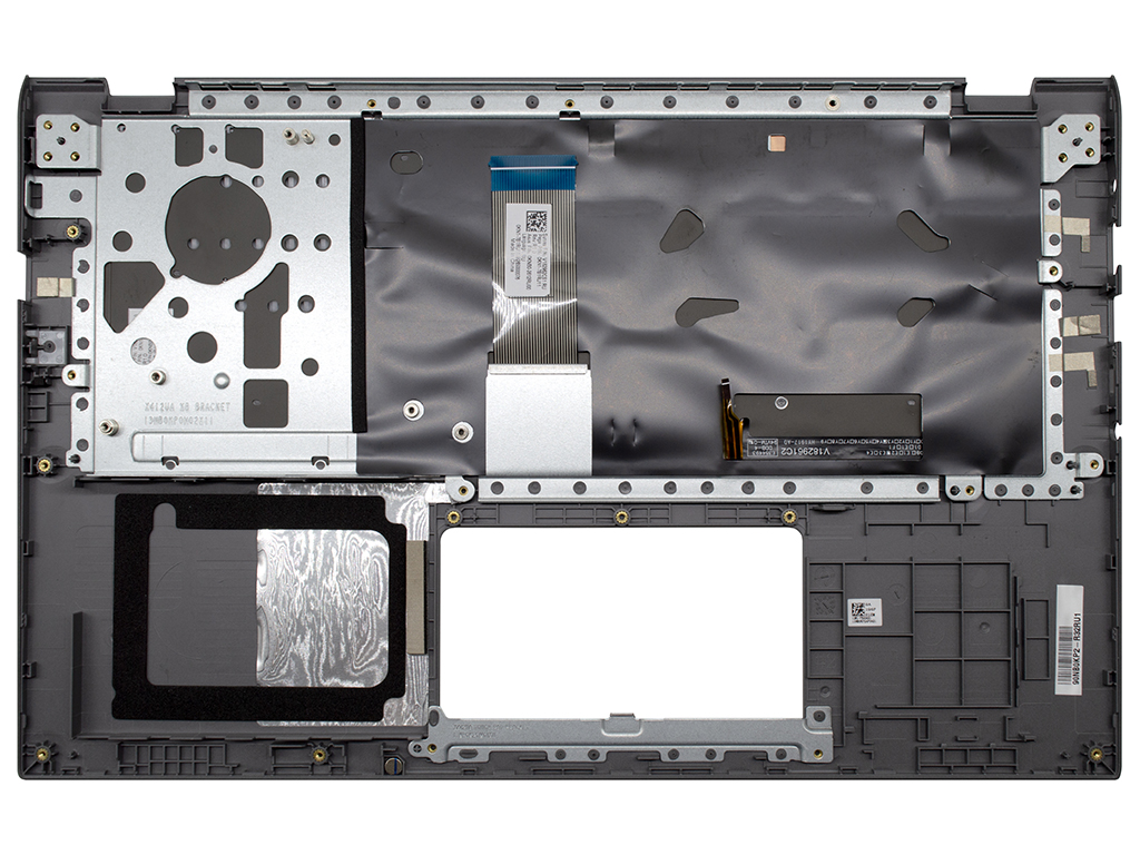 Топ-панель Asus VivoBook R424D серая с подсветкой