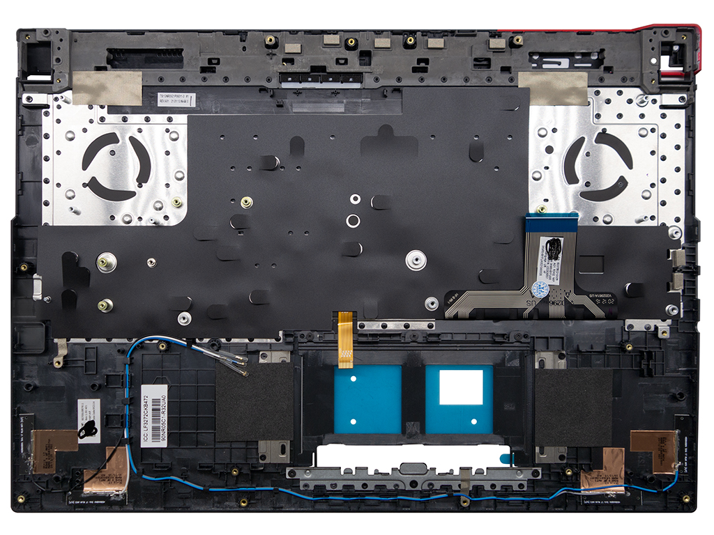 Топ-панель 90NR05C1-R32UA0 для Asus черная с RGB-подсветкой (4-зонная)