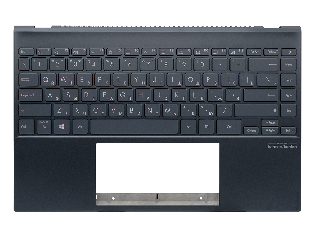 Топ-панель 90NB0QY1-R30RU0 для Asus серая с подсветкой