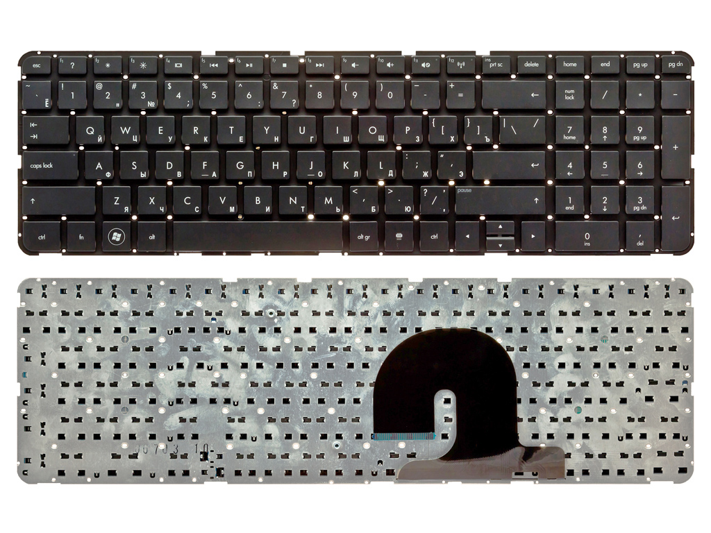 Клавиатура для ноутбука HP Pavilion DV7-4000 БЕЗ РАМКИ