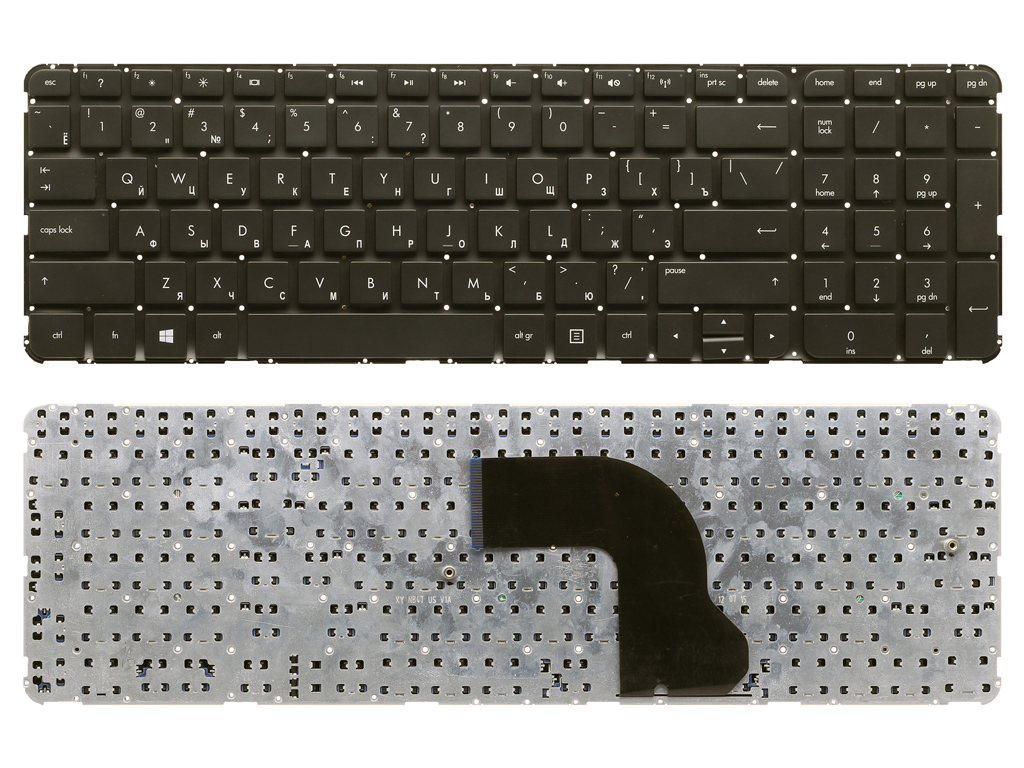 Клавиатура для ноутбука HP Pavilion DV7-7000 БЕЗ РАМКИ