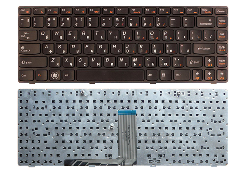 Клавиатура для ноутбука LENOVO IdeaPad G470 черная