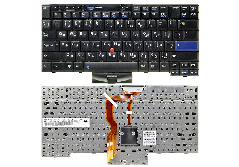 Клавиатура для ноутбука LENOVO ThinkPad T510 черная