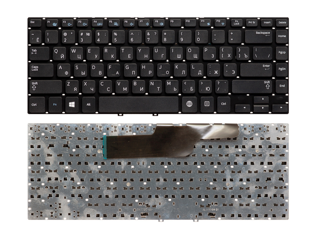 Клавиатура для ноутбука SAMSUNG NP355V4C черная
