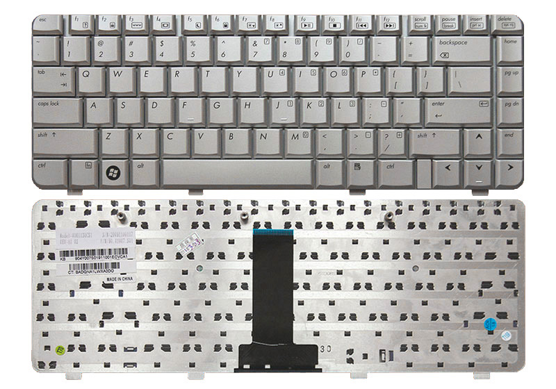 Клавиатура для ноутбука HP Pavilion DV2000 (US) серебро