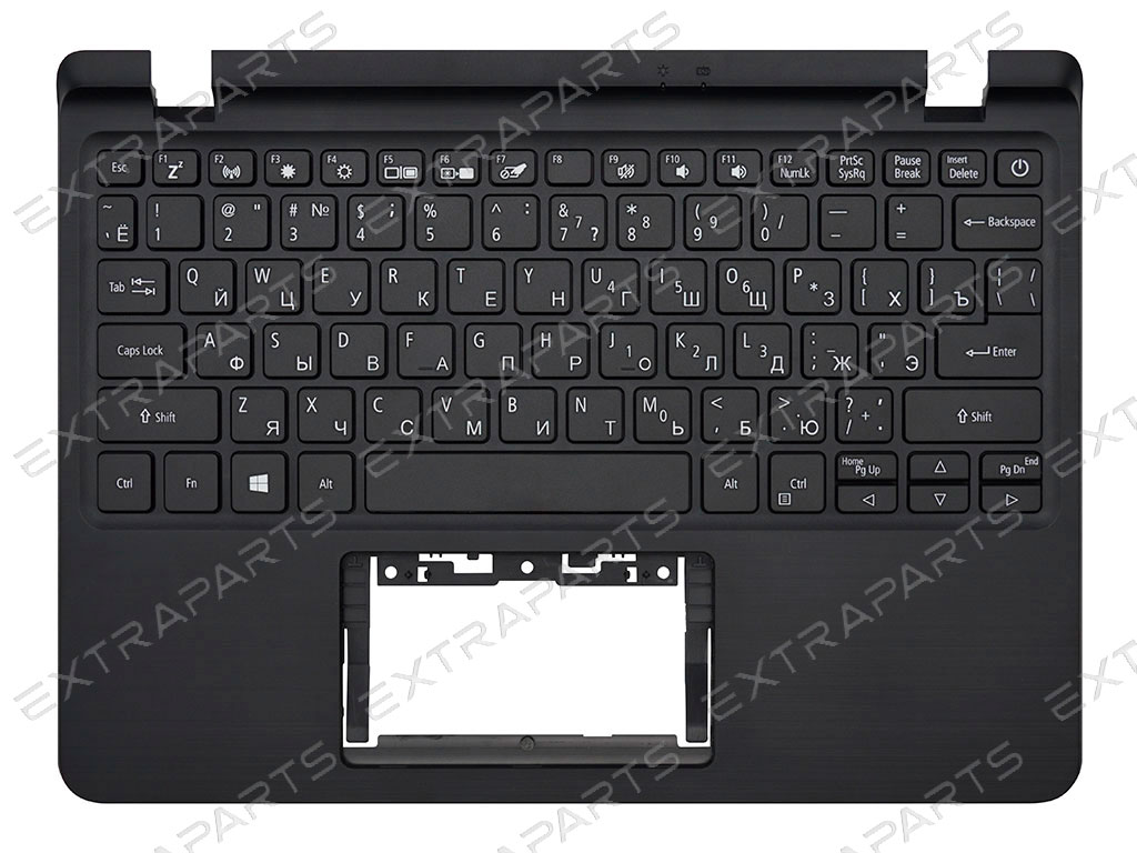 Клавиатура hp 250 g6 ru черная топ панель v 1