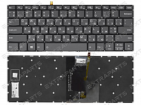 Клавиатура Lenovo IdeaPad S340-14IML серая с подсветкой