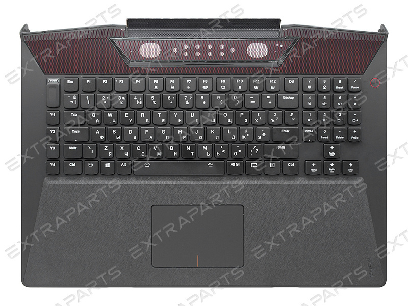 Топ-панель Lenovo IdeaPad Y910-17ISK черная с подсветкой
