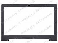Рамка матрицы для ноутбука Lenovo IdeaPad 300-15IBR черная V.2