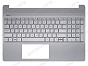 Топ-панель HP 15-dy серебряная (для моделей без сканера отпечатка)