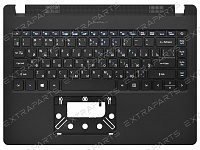 Топ-панель Acer TravelMate TMP214-52 черная с подсветкой
