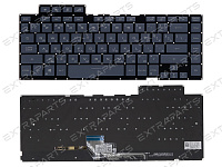 Клавиатура Asus ROG Zephyrus M15 GU502LW серая с RGB подсветкой (1-зонная)