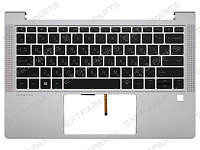 Топ-панель M24295-251 для HP серебряная с подсветкой
