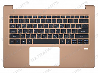 Клавиатура Acer Swift 1 SF113-31 золотая топ-панель