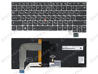Клавиатура Lenovo ThinkPad T460s серебряная с подсветкой