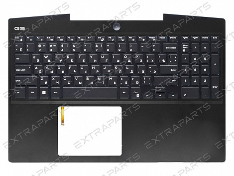 Топ-панель Dell G3 15 3500 черная с подсветкой (GTX1650/1650Ti)