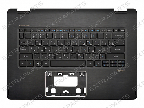 Клавиатура Acer Aspire R5-471T черная топ-панель с подсветкой