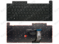 Клавиатура Asus ROG Strix Scar III G531GV черная с RGB-подсветкой (поклавишная настройка)