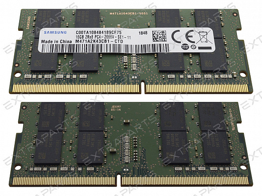 Оперативная память для ноутбука SO-DIMM 16Gb DDR4 2666Mhz Samsung