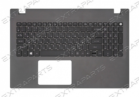 Клавиатура Acer Aspire E5-522G серая топ-панель