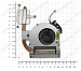 Вентилятор LENOVO V110-14AST с радиатором Детал