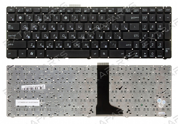Клавиатура ASUS U56E (RU) черная V.1