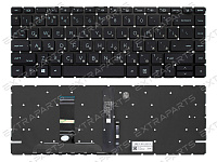 Клавиатура для HP ProBook 440 G9 черная с подсветкой